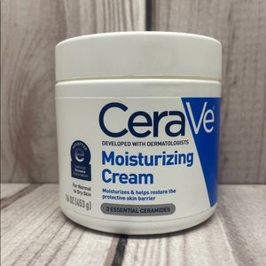 CeraVe Moisturizing Cream For Normal to Dry Skin 16 oz With Essential Ceramides